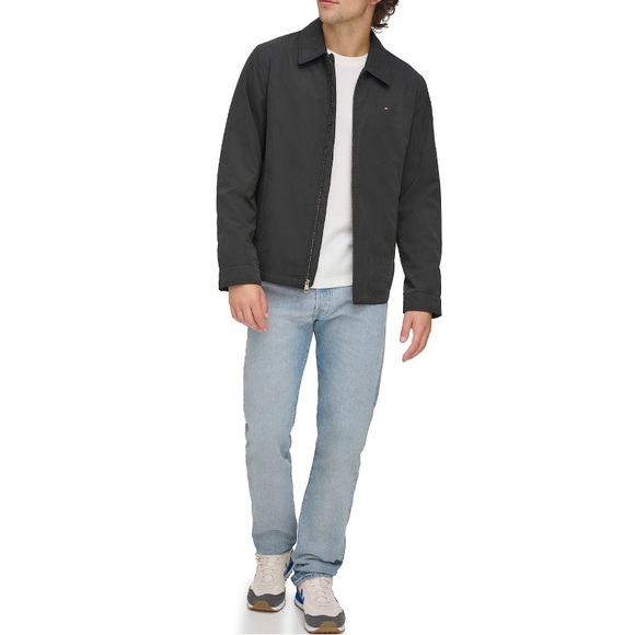 NWT Tommy Hilfiger Men’s Micro-Twill Golf Jacket - Picture 4 of 7